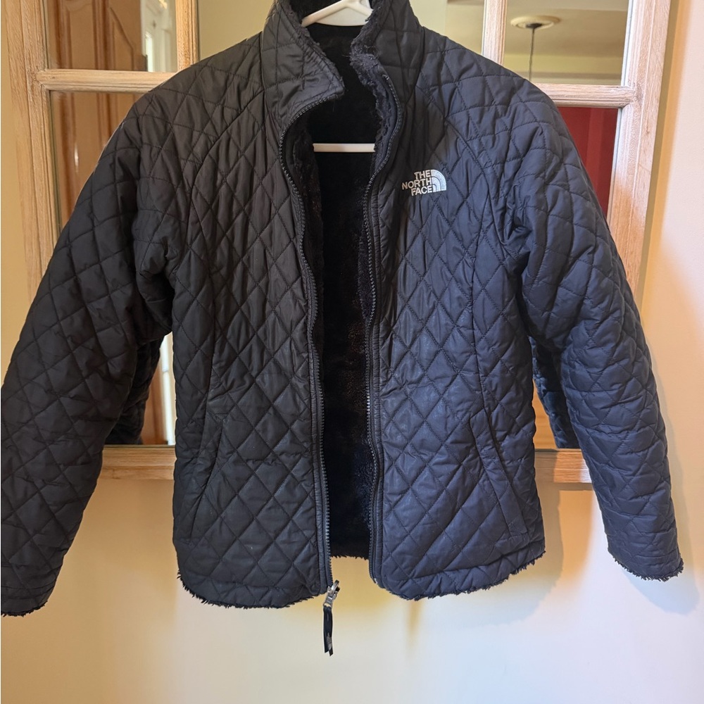 The North Face Black Quilted Kids Puffer Jacket